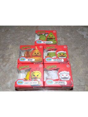 Dr. Seuss The Grinch Mini TUBBZ rubber ducks 5PK